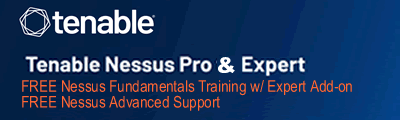 TENABLE Nessus Pro & Expert Promo